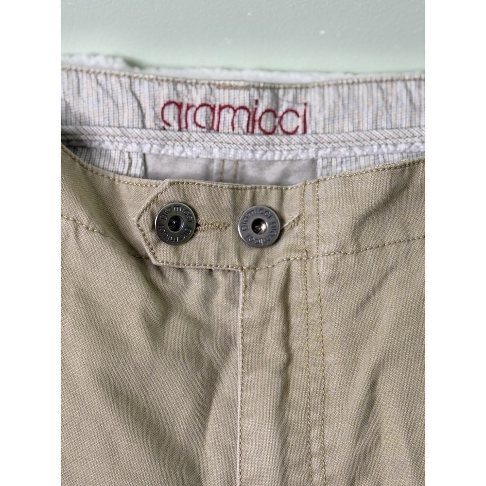 Gramicci Mens Pant Chino Hiking Outdoor Beige Mens Pants 38x27 (tag 36 x 32)